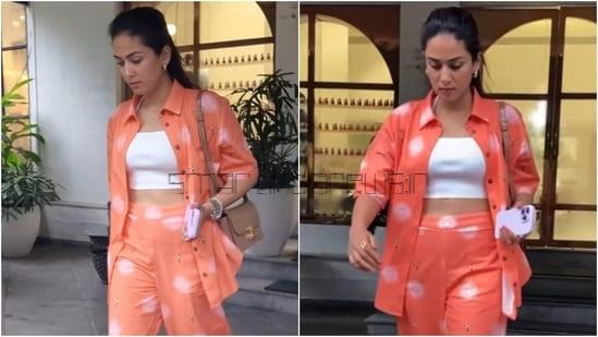 Mira Rajput's tan suitcase and open-toe sandals are more expensive than her fashionable ensemble. Learn about their outrageous cost.